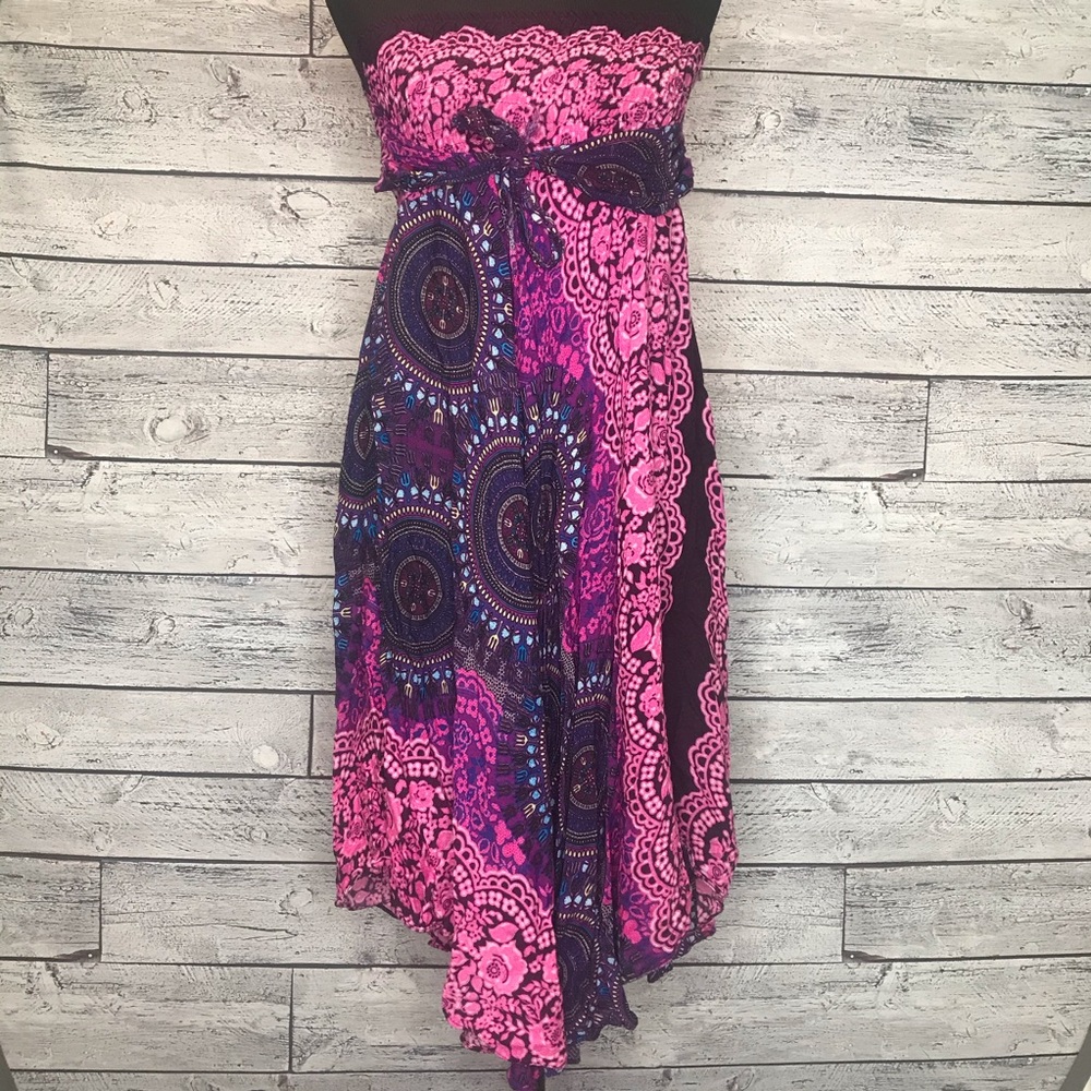 Bangkok Pants Dress Skirt Size Small/Medium One Size